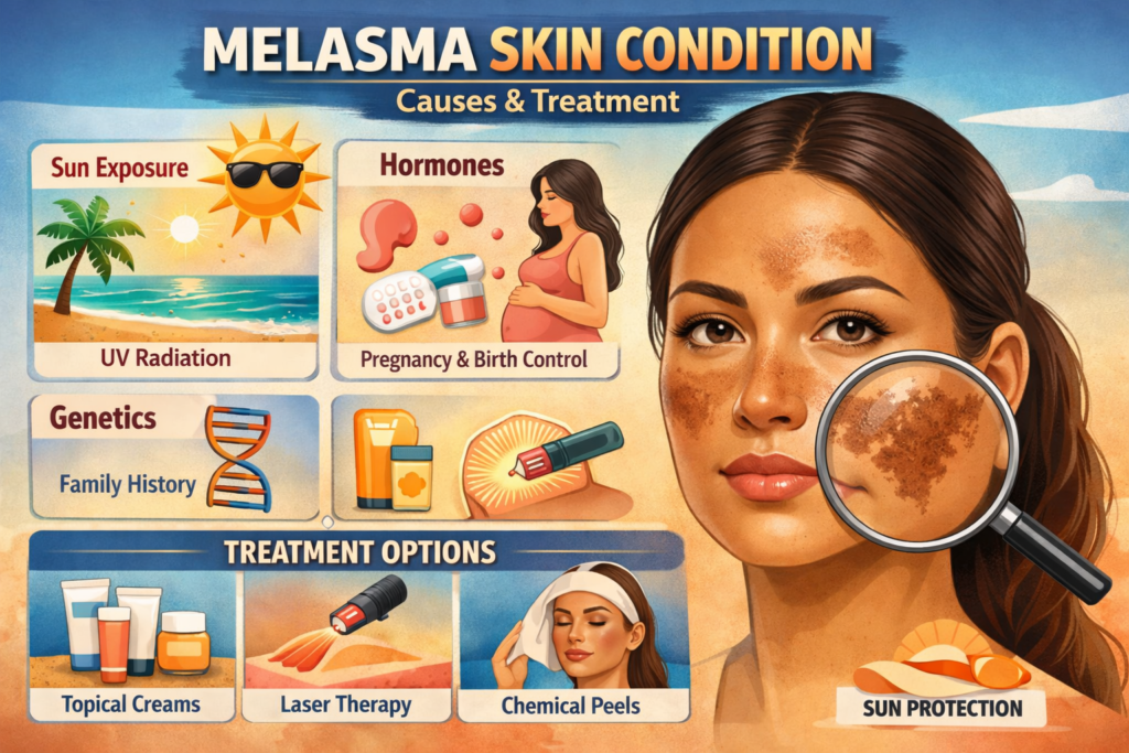 melasma skin condition